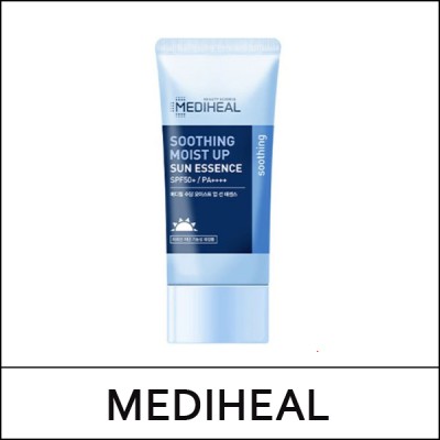 [MEDIHEAL] (a) Soothing Moist Sun Essence SPF50+/PA++++ / EXP 2026.08 / 99(16) / 2,000 won(R)