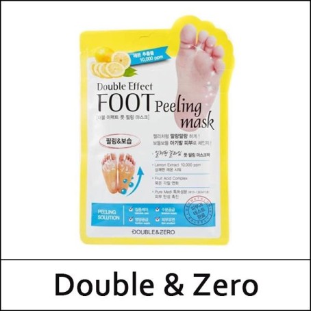 [Double & Zero] (bo) Double Effect Foot Peeling Mask (40ml) 1 Pair / (a) 71/51 / 8102(24) / 2,200 won(R)