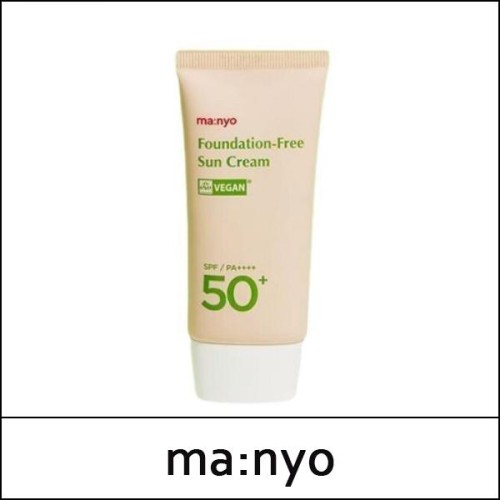 [ma:nyo] Manyo Factory ★ Sale 50% ★ (boS) Foundation-Free Sun Cream 50ml / Box 127 / 531/921(16R)50 / 28,000 won()