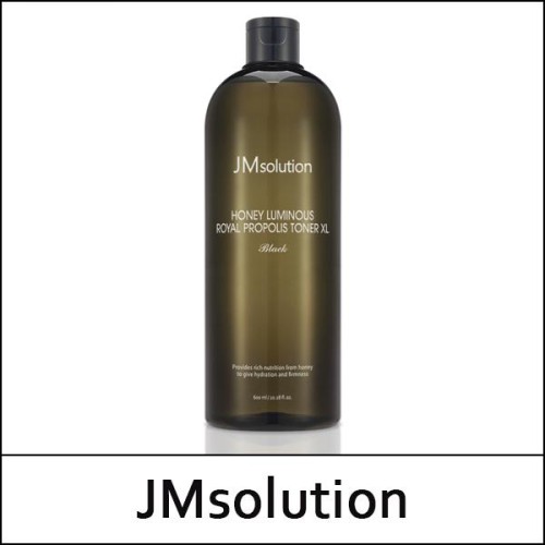 [JMsolution] (j) Honey Luminous Royal Propolis Toner XL [Black] 600ml / Box 20 / (jh) 45 / 85(25)15(0.83) / 6,700 won(R)