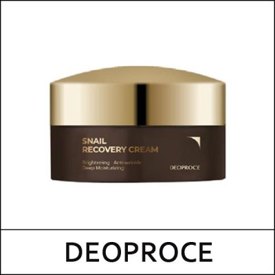 [DEOPROCE] (ov) Snail Recovery Cream 100g / Box 60 / 37/0725(7) / 8,700 won(R)