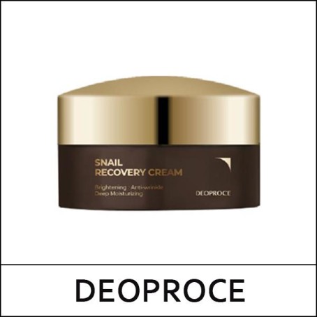 [DEOPROCE] (ov) Snail Recovery Cream 100g / Box 60 / 77/3702(7) / 8,800 won(R)