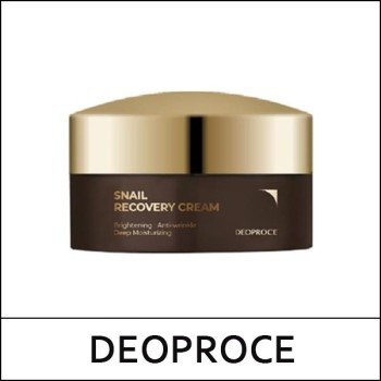 [DEOPROCE] (ov) Snail Recovery Cream 100g / Box 60 / 77/3702(7) / 8,800 won(R)