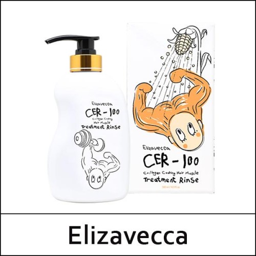 [Elizavecca] (bo) CER-100 Collagen Coating Hair Muscle Treatment Rinse 500ml / Box 20 / (ho) 26 / 8601(0.8R) / 7,500 won(R)