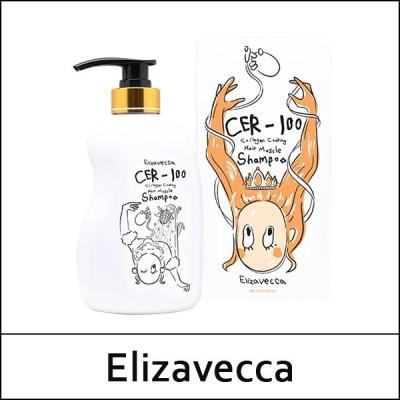 [Elizavecca] (bo) CER-100 Collagen Coating Hair Muscle Shampoo 500ml / Box 20 / (ho) 26 / 8601(0.8R) / 7,500 won(R)