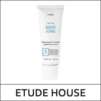 [Etude House] (ho) Soonjung 5-Panthensoside Cica Balm 40ml / 5 Panthensoside / EXP 2026.01 / 99(20) / 4,000 won(R)