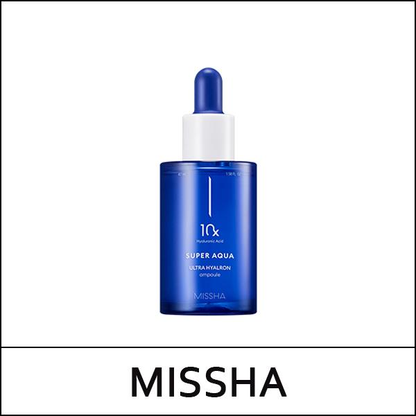 [MISSHA] ★ Sale 52% ★ (hp) Super Aqua Ultra Hyalron Ampoule 47ml / (cu) 711 / 21101(8) / 26,000 won()