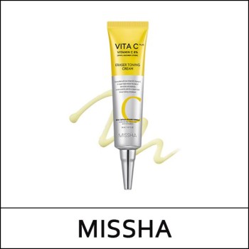 [MISSHA] ★ Sale 53% ★ (hp) Vita C Plus Eraser Toning Cream 30ml / 83150(20) / 32,000 won()