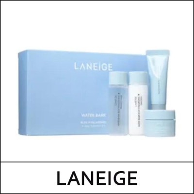 [LANEIGE] (sg) Water Bank Blue Hyaluronic 4 Step Essential Kit / 16(55)/05(54)02(8) / 7,300 won(R)