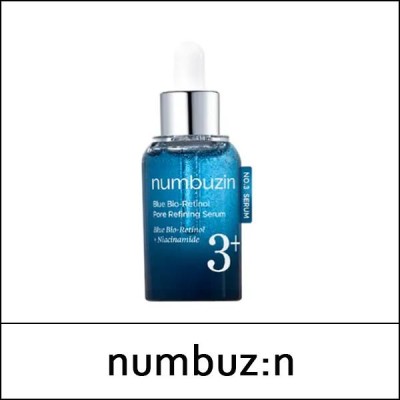 [numbuzin] (bo) No.3 Blue Bio-Retinol Pore Refining Serum 30ml / 5150(14) / 16,000 won(R)