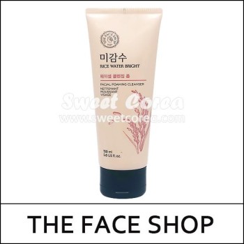 [THE FACE SHOP] ★ Sale 44% ★ (cu) Rice Water Bright Facial Cleansing Foam 150ml / (bo) 44/6415() / 9,000 won(8)