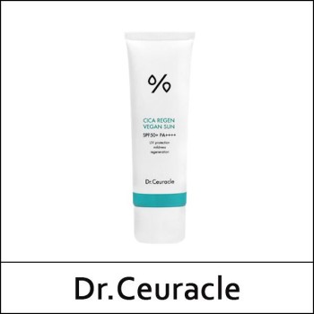 [Dr.Ceuracle] ★ Sale 62% ★ (bo) Cica Regen Vegan Sun 50ml / EXP 2026.07 / (boL) 09/3901(16R) / 28,000 won() / 날짜