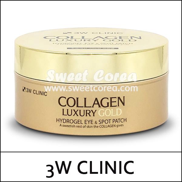 [3W Clinic] (b) Collagen Luxury Gold Hydrogel Eye & Spot Patch 90g(60ea) / Box 12/48 / 0615(8) / 6,900 won(R) / S