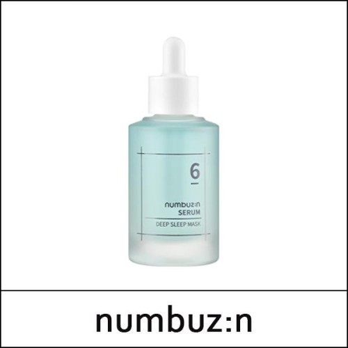 [numbuzin] ★ Sale 48% ★ (bo) No.6 Deep Sleep Mask Serum 50ml / 푹잠 마스크팩 / Box 60 / (b) 341 / 5150(10) / 30,000 won(10)