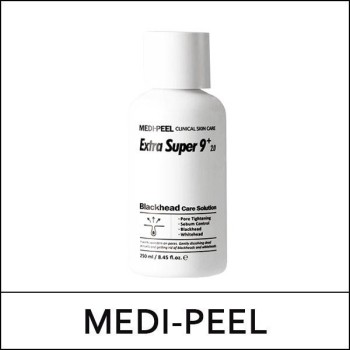 [MEDI-PEEL] (j) Extra Super 9 Plus 2.0 250ml / EXP 2026.09 / Box 50 / (boL) 701 / (ho) 911(801)99(6) / 7,000 won(R)