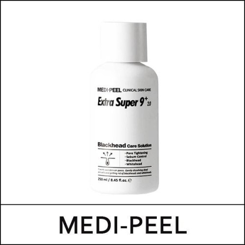 [MEDI-PEEL] (j) Extra Super 9 Plus 2.0 250ml / EXP 2026.09 / Box 50 / (boL) 701 / (ho) 911(801)99(6) / 7,000 won(R)