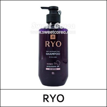 [RYO] (tt) Jayangyunmo 9EX Hair Loss Expert Care Shampoo For Dry Scalp 400ml / 자양윤모 / (b) 88/58 / (cu) 37/57 / 7715(3) / 8,800 won(R)