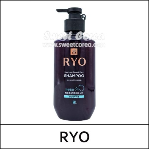 [RYO] (tt) Jayangyunmo 9EX Hair Loss Expert Care Shampoo For Sensitive Scalp 400ml / 자양윤모 / (bo) 08/58 / 7715(3) / 8,900 won(R)