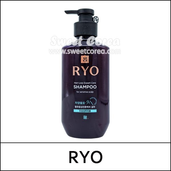 [RYO] (tt) Jayangyunmo 9EX Hair Loss Expert Care Shampoo For Sensitive Scalp 400ml / 자양윤모 / (b) 88/58 / (cu) 37/57 / 7715(3) / 8,800 won(R)