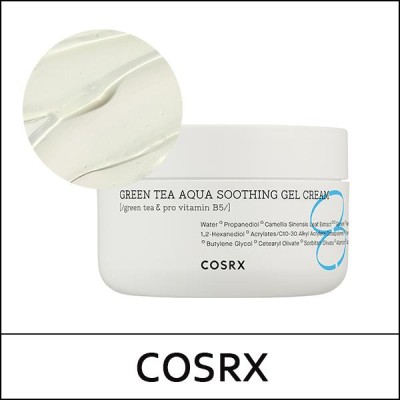 [COSRX] ★ Sale 41% ★ (bo) Hydrium Green Tea Aqua Soothing Gel Cream 50ml / Box 60 / (cu) 831 / (oy) / (j) 43150() / 23,000 won(11)  / S