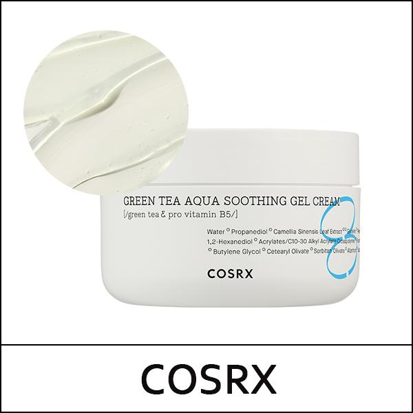 [COSRX] (bo) Hydrium Green Tea Aqua Soothing Gel Cream 50ml / EXP 2027.06 / Box 60 / (cu) 831 / (oy) / (j) 43150(11) / 6,000 won(R)