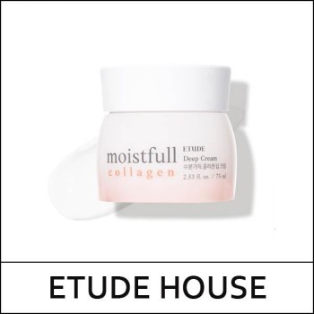 [ETUDE HOUSE] ★ Sale 40% ★ (ttS) Moistfull Collagen Deep Cream 75ml / 딥 크림 / 54150(10) / 25,000 won() / S