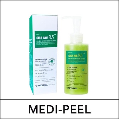 [MEDI-PEEL] (jh) Phyto Cica-Nol B5 AHA+BHA+Vitamin O2 Deep Cleanser 150ml / EXP 2026.10 / Box 50 / (boL) 48 / 7999(7) / 8,000 won(R)
