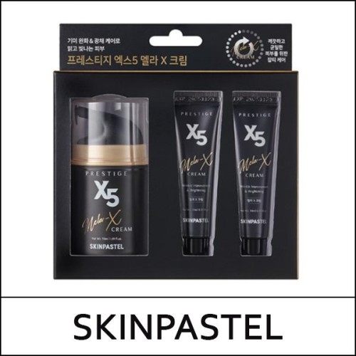 [SKINPASTEL] (sg) Prestige X5 Mela-X Cream 50ml / EXP 2026.09 / (bo) 07 / 77(07)99(8) / 5,000 won(R)