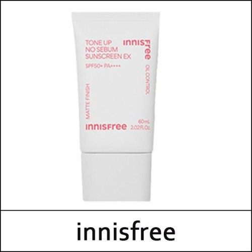 [innisfree] ★ Sale 49% ★ (ttL) Tone Up No Sebum Sunscreen EX 60ml / (cu) 68/01 / 2150(16) / 24,000 won(16)
