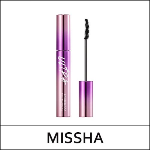 [MISSHA] ★ Sale 54% ★ (hp) Ultra Power Proof Thin Mascara [Curl Up Volume] 9g / 14,000 won(50) / 재고