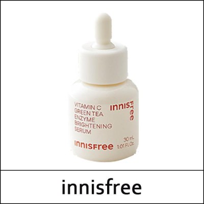 [innisfree] ★ Sale 40% ★ (ttS) Vitamin C Green Tea Enzyme Brightening Serum 30ml / Box / (cu) 22 / 31250(10) / 38,000 won(10)