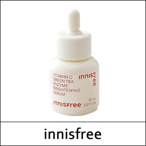 [innisfree] ★ Sale 40% ★ (ttS) Vitamin C Green Tea Enzyme Brightening Serum 30ml / Box / (cu) 22 / 31250(10) / 38,000 won(10)