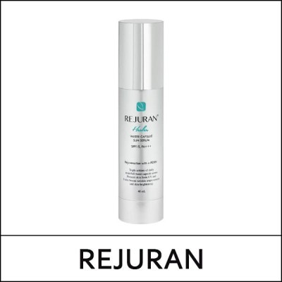 [REJURAN] (bo) Water Capsule Sun Serum 40ml / EXP 2026.09 / Box 80 / (jh) 231 / (j) 801(89)/88(08) / 66(06)/79(88)05(12) / 13,600 won(R) / 날짜