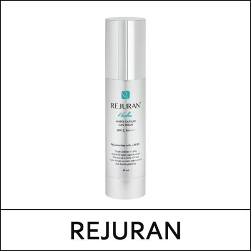 [REJURAN] (bo) Water Capsule Sun Serum 40ml / EXP 2026.09 / Box 80 / (jh) 231 / (j) 801(89)/88(08) / 66(06)/79(88)05(12) / 13,600 won(R) / 날짜