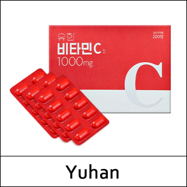 [Yuhan] (sg) Vitamin C 1000mg (100 tablets) 1 Pack / 55(05)/05(54)15(8) / 5,800 won(R) / S