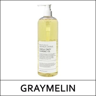 [GRAYMELIN] ★ Sale 64% ★ (bo) Canola Crazy Cleansing Oil 500ml / JUMBO / (boL) 57/38(3R)355 / 25,000 won()