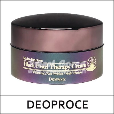 [DEOPROCE] (ov) Black Pearl Therapy Cream 100g / 6715(7) / 8,700 won(R)