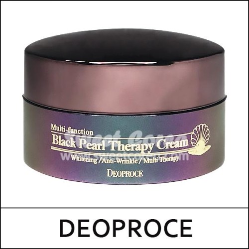 [DEOPROCE] (ov) Black Pearl Therapy Cream 100g / 6715(7) / 8,700 won(R)