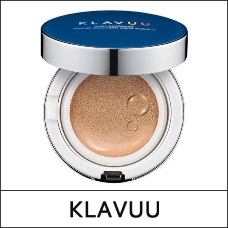 [KLAVUU] ★ Sale 51% ★ (bo) Blue Pearlsation High Coverage Marine Collagen Aqua Cushion (12g+12g Refill) / Box 30 / 53150(10) / 30,000 won(10) / #23 Sold Out