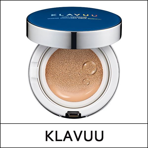 [KLAVUU] ★ Sale 51% ★ (bo) Blue Pearlsation High Coverage Marine Collagen Aqua Cushion (12g+12g Refill) / Box 30 / 53150(10) / 30,000 won(10) / #23 Sold Out
