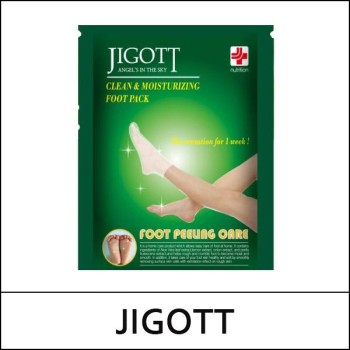 [JIGOTT] (a) Clean & Moisturizing Foot Pack (15ml*2ea) 1 Pack / EXP 2026.07 / 5199(60) / 1,000 won(R)