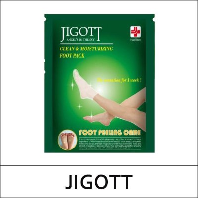 [JIGOTT] (a) Clean & Moisturizing Foot Pack (15ml*2ea) 1 Pack / EXP 2026.07 / 5199(60) / 1,000 won(R)