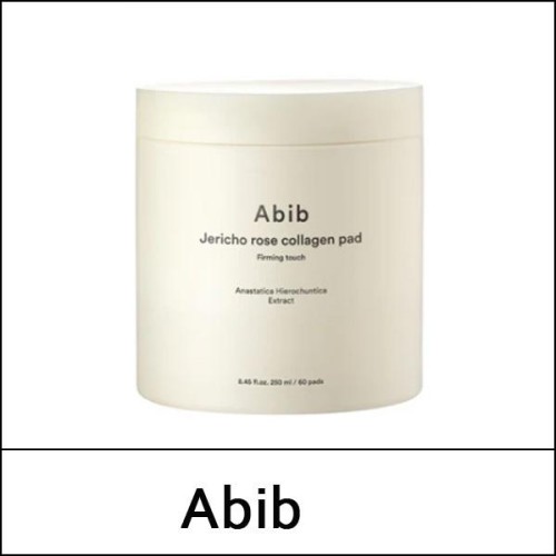 [Abib] (bo) Jericho Rose Collagen Pad Firming Touch 60pads(250ml) / 부활초 / 0101(3) / 11,000 won(R) / 부피무게