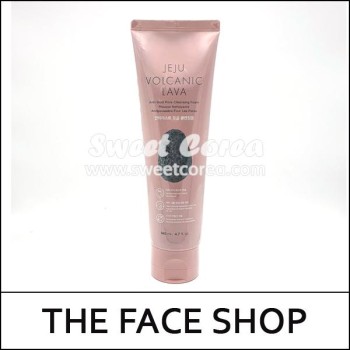 [THE FACE SHOP] (hpL) Jeju Volcanic Lava Anti-Dust Pore-Cleansing Foam 140ml / EXP 2026.04 / 안티더스트 모공 클렌징폼 / 0699(8) / 2,000 won(R)