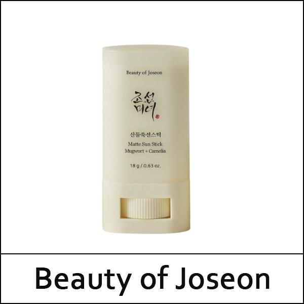 [Beauty of Joseon] ★ Sale 38% ★ (bo) Matte Sun Stick Mugwort + Camelia 18g / Box 192 / 산들쑥 선스틱 / 501/80150(24) / 18,000 won(24)