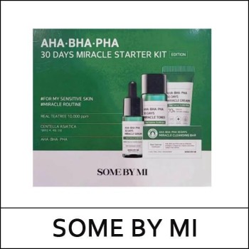 [SOME BY MI] (bo) AHA BHA PHA 30 Days Miracle Starter Kit Edition (30g+30ml+10ml+20g) / EXP 2026.06 / (bp) 901 / 51199(11) / 5,000 won(R) / 구형