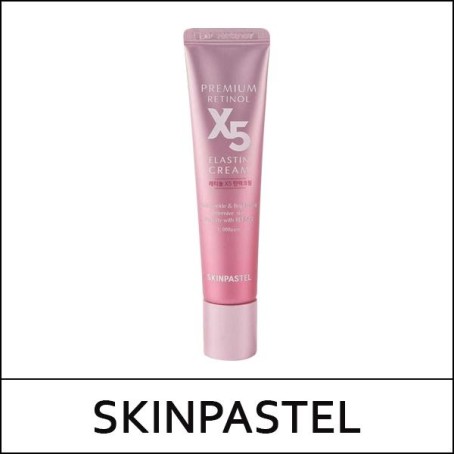 [SKINPASTEL] (bo) Premium Retinol X5 Elastin Cream 30ml / (sg) / 7302(16) / 4,500 won(R)