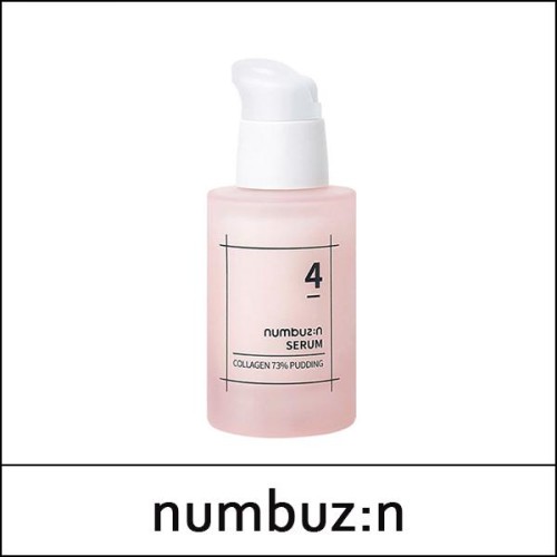 [numbuzin] (js) No.4 Collagen 73% Pudding Serum 50ml / 탱글푸딩 / EXP 2026.02 / (b) 941 / 46199(7) / 2,000 won(R)