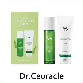 [Dr.Ceuracle] (jh) Tea Tree Purifine Duo Set [toner 100ml + Foam 150ml] / EXP 2026.01 / 62299(4) / 2,000 won(R)