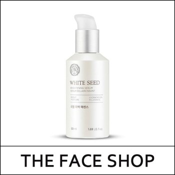 [The Face Shop] (cu) White Seed Brightening Serum 50ml / 리얼 미백 에센스 / EXP 2026.06 / 90199() / 5,000 won(R)
